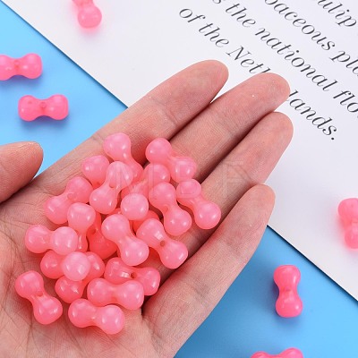Imitation Jelly Acrylic Beads MACR-S373-96-E09-1
