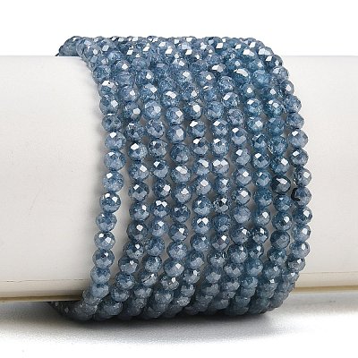 Cubic Zirconia Bead Strands X-ZIRC-C006-01B-04-1