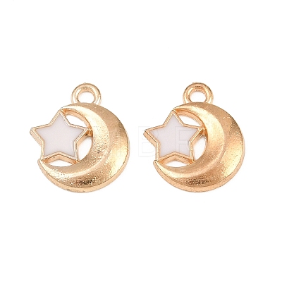 Alloy with Enamel Charms AL-CBA9C31-01G-C-1