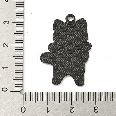 Valentine's Day Alloy Enamel Pendants ENAM-I060-18B-1