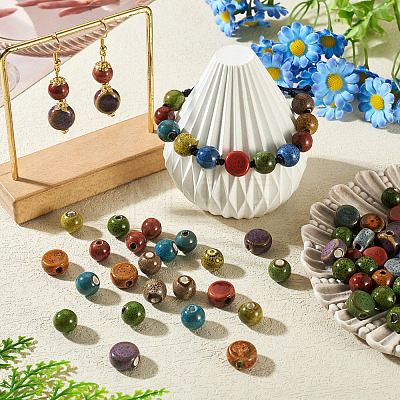 Handmade Porcelain Beads PORC-TA0001-70-1