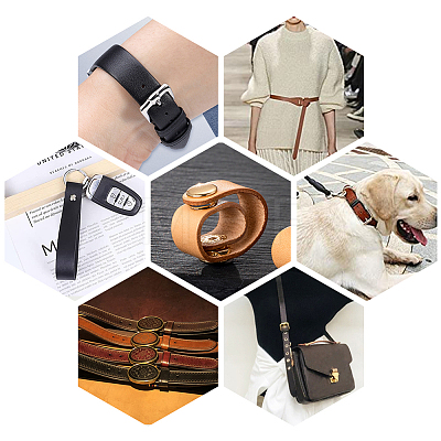 Flat PU Leather Cord LC-WH0008-02A-1
