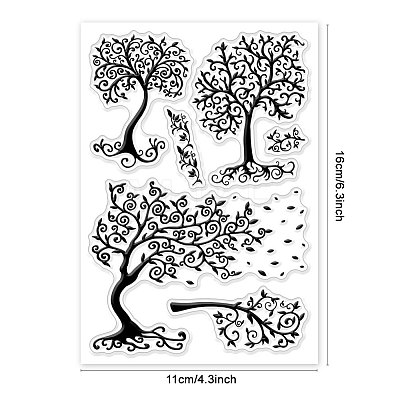 Custom PVC Plastic Clear Stamps DIY-WH0448-0583-1