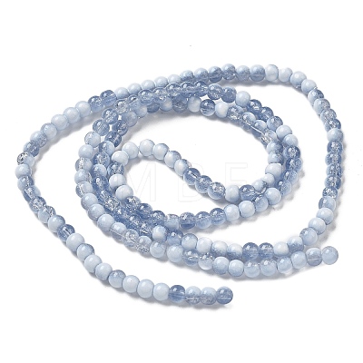 Crackle Glass Beads X1-GLAA-U001-4mm-14-1