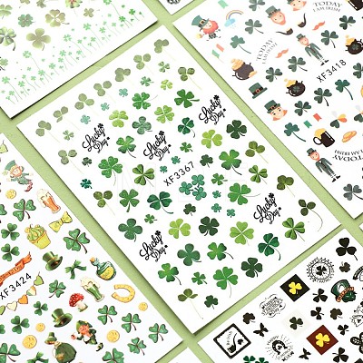 Self Adhesive Nail Art Stickers Decals for Ireland MRMJ-R096-XF-M-1