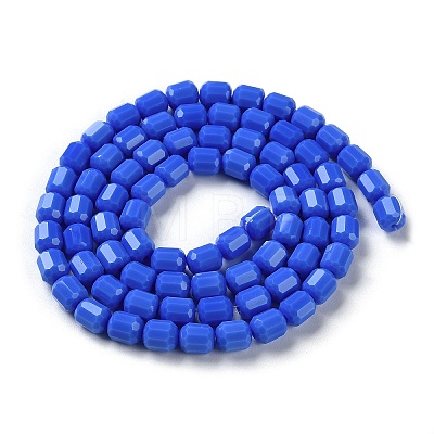 Opaque Glass Beads Strands GLAA-G112-03D-1