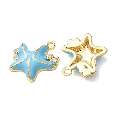 Alloy Enamel Pendants RB-CBAC8D9-03G-02-1