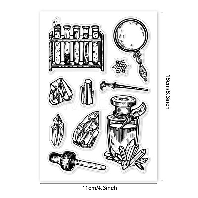 Custom PVC Plastic Clear Stamps DIY-WH0448-0309-1