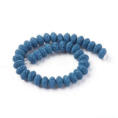 Natural Lava Rock Beads Strands G-F671-01A-05-1