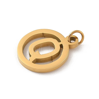 304 Stainless Steel Charms
with Jump Ring LS-STAS-R001-02G-Q-1