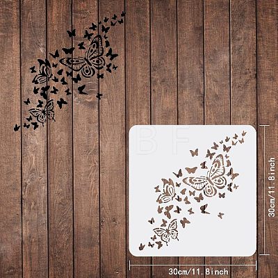 Plastic Reusable Drawing Painting Stencils Templates DIY-WH0172-366-1