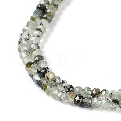 Natural Prehnite Beads Strands G-G139-B05-01-1