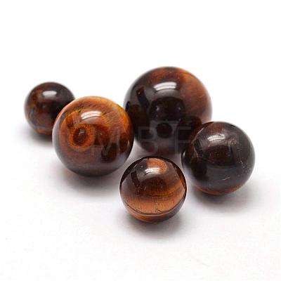 Grade A Natural Tiger Eye Round Beads G-L451-02-10mm-1