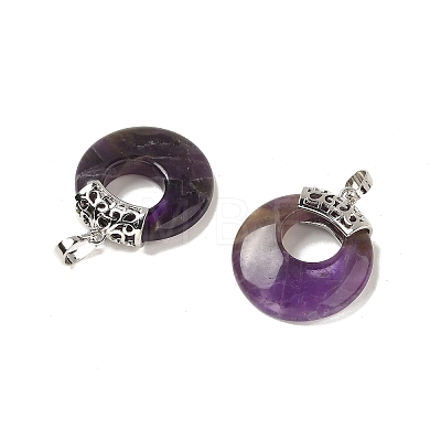 Amethyst Pendants G-C071-3-1