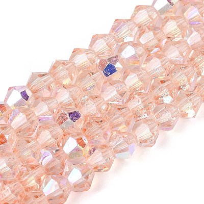 Transparent Glass Beads Strands EGLA-N021-4mm-05-1