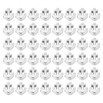 50Pcs Tibetan Style Alloy European Large Hole Beads TIBEB-ME0001-16-1