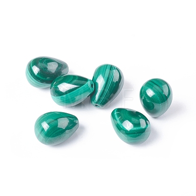 Natural Malachite Beads X-G-E557-14B-1