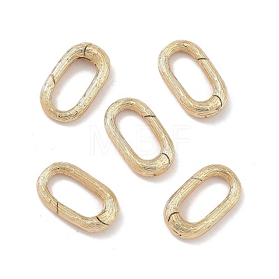 SHEGRACE Brass Spring Gate Rings XGRQ58605-753G-1