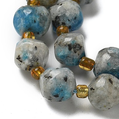 Natural K2 Stone Beads Strands G-K387-A06-02-1