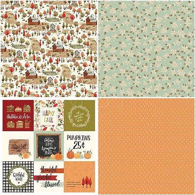 20Pcs 20 Styles Scrapbook Paper Pad PW-WG0DED1-01-1