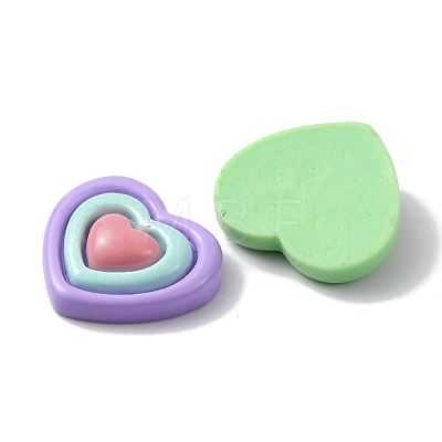 Valentine's Day Opaque Resin Decoden Cabochons CRES-P030-E-1