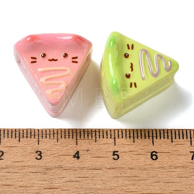 Opaque Resin Imitation Food Decoden Cabochons CRES-Z006-06-1
