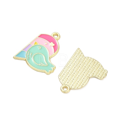 Alloy Enamel Pendants AL-CBA292F-01L-G-1