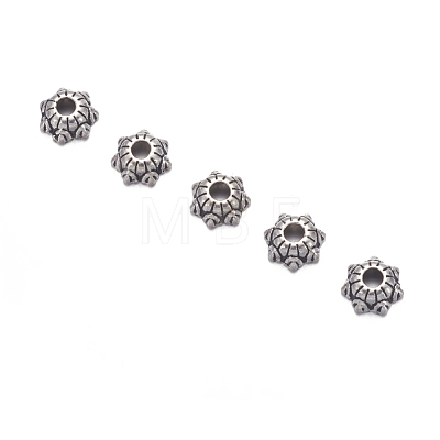 Tibetan Silver Spacer Beads AA220-NF-1