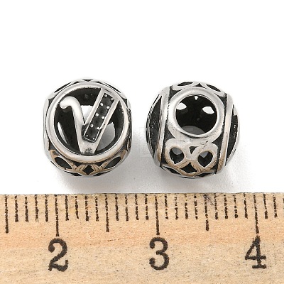 304 Stainless Steel Beads Rhinestone Settings STAS-O002-01V-AS-1