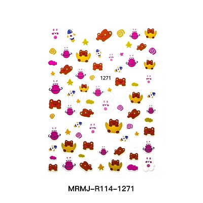 Nail Art Stickers Decals MRMJ-R114-1271-1