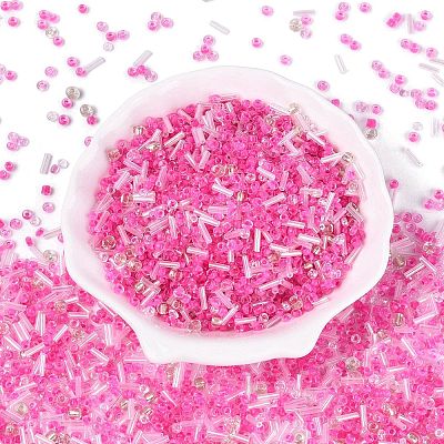 Glass Seed Beads & Bugle Beads SEED-Q041-04B-1