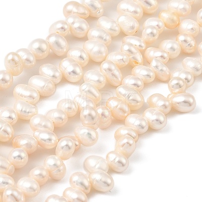 Natural Cultured Freshwater Pearl Beads Strands PEAR-I007-04C-01A-1