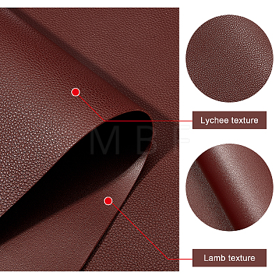 Imitation Leather Fabric DIY-WH0221-25B-1