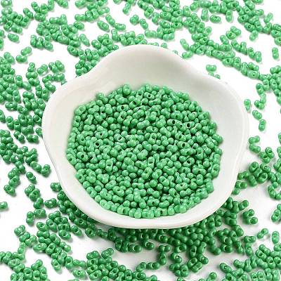 Baking Paint Glass Seed Beads SEED-A033-05Q-1