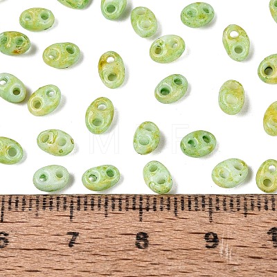 Picasso Glass Seed Beads GL-N001-02D-1
