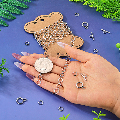 DIY Chain Necklace/Bracelets Kits DIY-TA0015-94-1