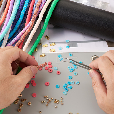 DIY Stretch Bracelets Making Kits DIY-TA0003-16-1