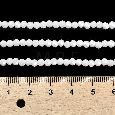 Electroplate Opaque Glass Beads Strands EGLA-A035-P3mm-A01-1