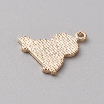 Thanksgiving Day Alloy Enamel Pendants PALLOY-WH0107-02K-KCG-1