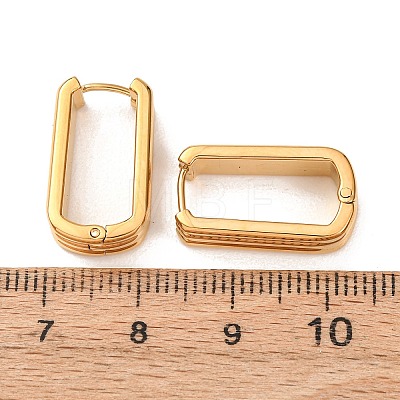 304 Stainless Steel Hoop Earrings EJEW-D358-01G-1