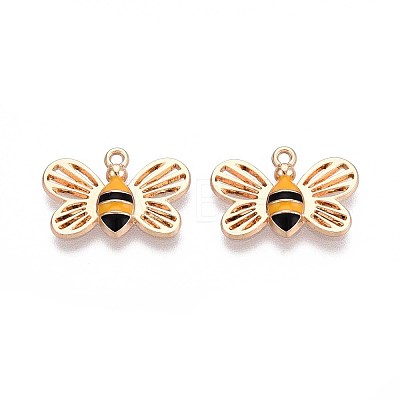 Alloy Enamel Pendants ENAM-T022-58-1