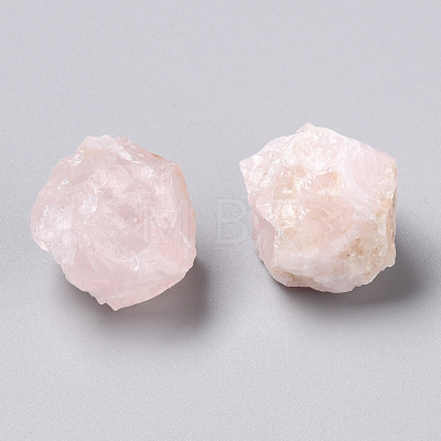 Rough Natural Rose Quartz Beads G-H239-03A-1