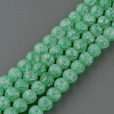 Synthetic Crackle Quartz Beads Strands GLAA-S134-12mm-11-1