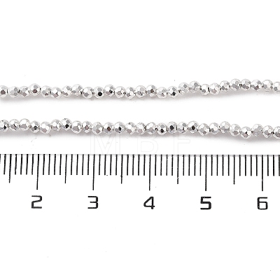 Electroplate Beads Strands EGLA-H104-01F-1