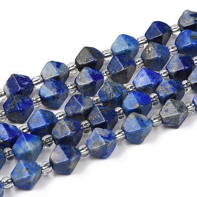 Natural Lapis Lazuli Beads Strands G-Z014-17-1