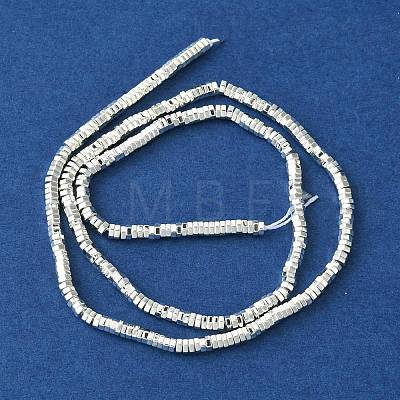 Electroplated Synthetic Non-magnetic Hematite Beads Strands G-I360-S01-04-1