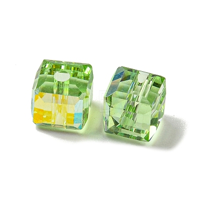 Electroplate Glass Beads EGLA-Z004-04A-03-1