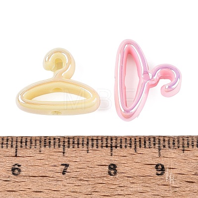 UV Plating Opaque Acrylic Beads OACR-N165-02-1