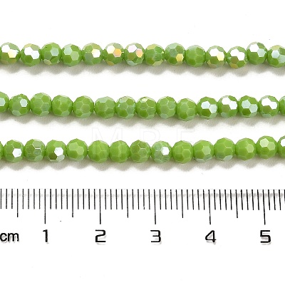 Opaque Glass Beads Stands LS-EGLA-A035-P4mm-B15-1