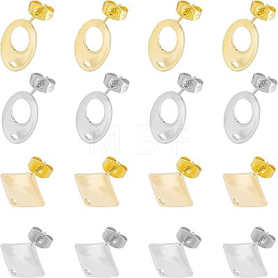 Unicraftale 304 Stainless Steel Stud Earring Findings STAS-UN0007-94-1